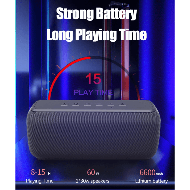 Best 60W Portable Bluetooth Waterproof Speaker | Buy Online at Furniture Things Australia