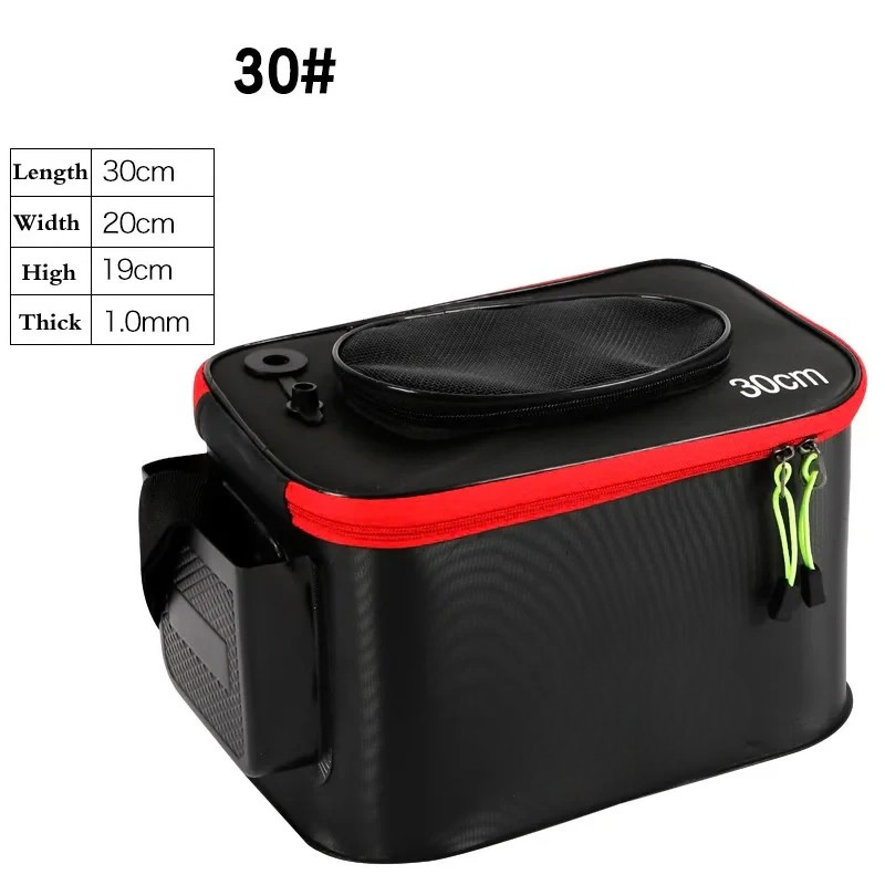 EVA Fishing Bucket with Collapsible Live Fish