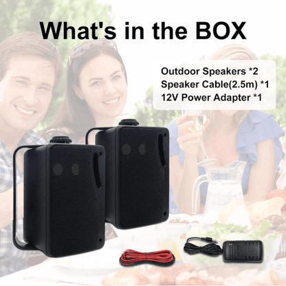 Best Outdoor Bluetooth Speakers Waterproof 200W Wall Mount | Buy Online at Furniture Things Australia