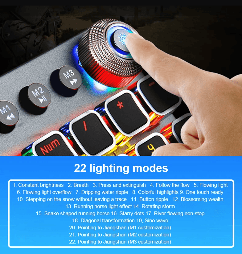 Best 104 Keys Wired Mechanical Keyboard with Backlight | Buy Online at Furniture Things Australia