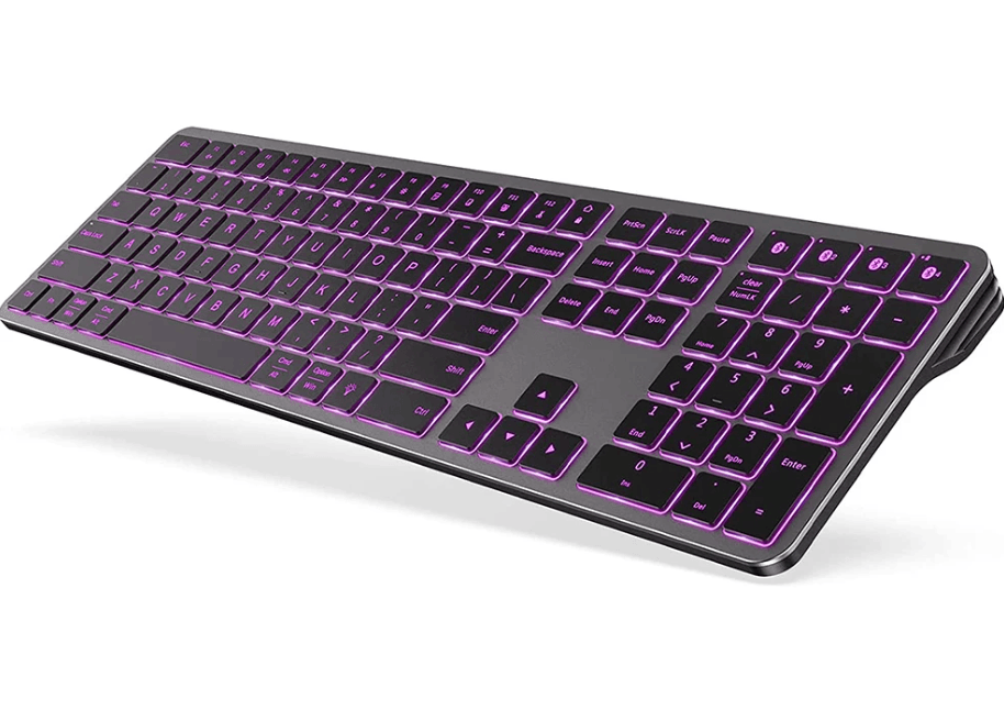 Best Multi-Device Bluetooth Wireless Rechargeable Keyboard with Backlight | Buy Online at Furniture Things Australia