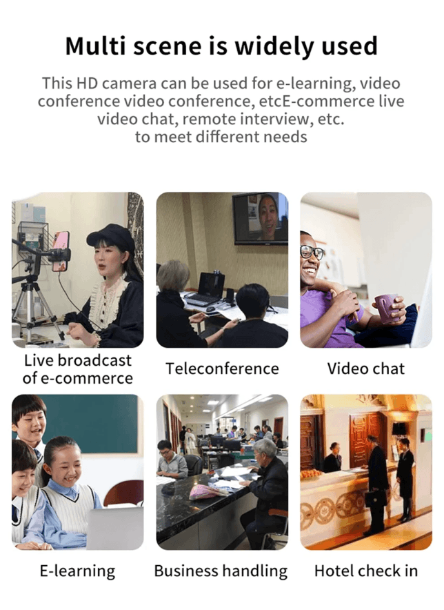 Best Webcam Full HD 4K Autofocus with Microphone | Buy Online at Furniture Things Australia