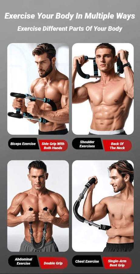 Best Arm Exerciser U-Shaped Adjustable Resistance Strength Trainer | Buy Online at Furniture Things Australia