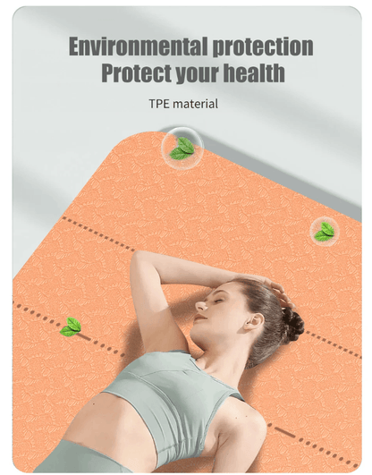 Best Yoga Mat Non Slip TPE with Carry Strap and Bag | Buy Online at Furniture Things Australia