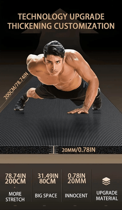 Best Yoga Mat NBR Non Slip 2cm Thick | Buy Online at Furniture Things Australia