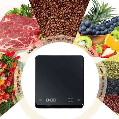 Best Coffee Scale Digital Precision Timer LED USB Rechargeable | Buy Online at Furniture Things Australia