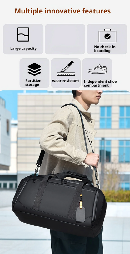 Travel Bag Large Capacity PU Casual