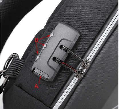Best Crossbody Bag Anti-Theft USB Charging Nylon | Buy Online at Furniture Things Australia