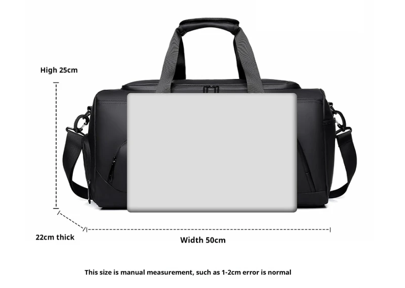 Multifunction Gym Bag Large Capacity Waterproof Travel