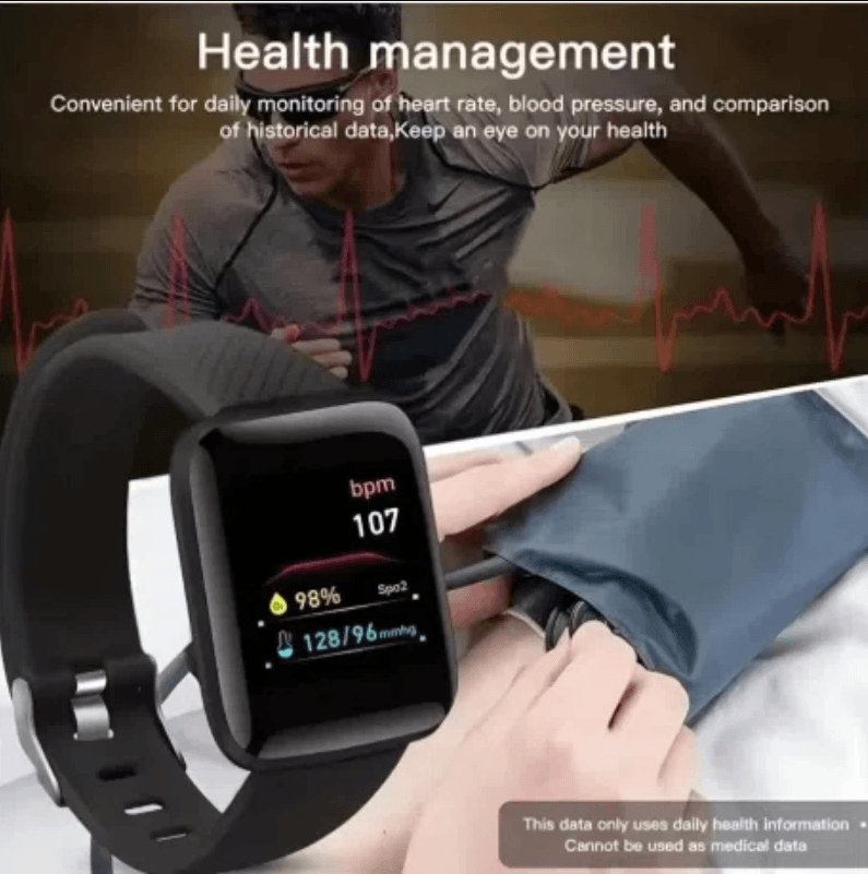 Best Smart Watch Fitness Tracker Heart Rate Blood Pressure Sleep | Buy Online at Furniture Things Australia