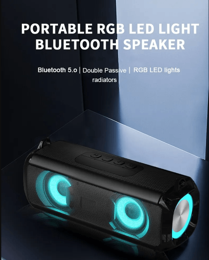 Best RGB LED Bluetooth Portable Speaker Wireless Stereo Extra Bass | Buy Online at Furniture Things Australia