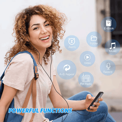 Best MP4 MP3 Music Player Bluetooth FM Radio Recorder | Buy Online at Furniture Things Australia