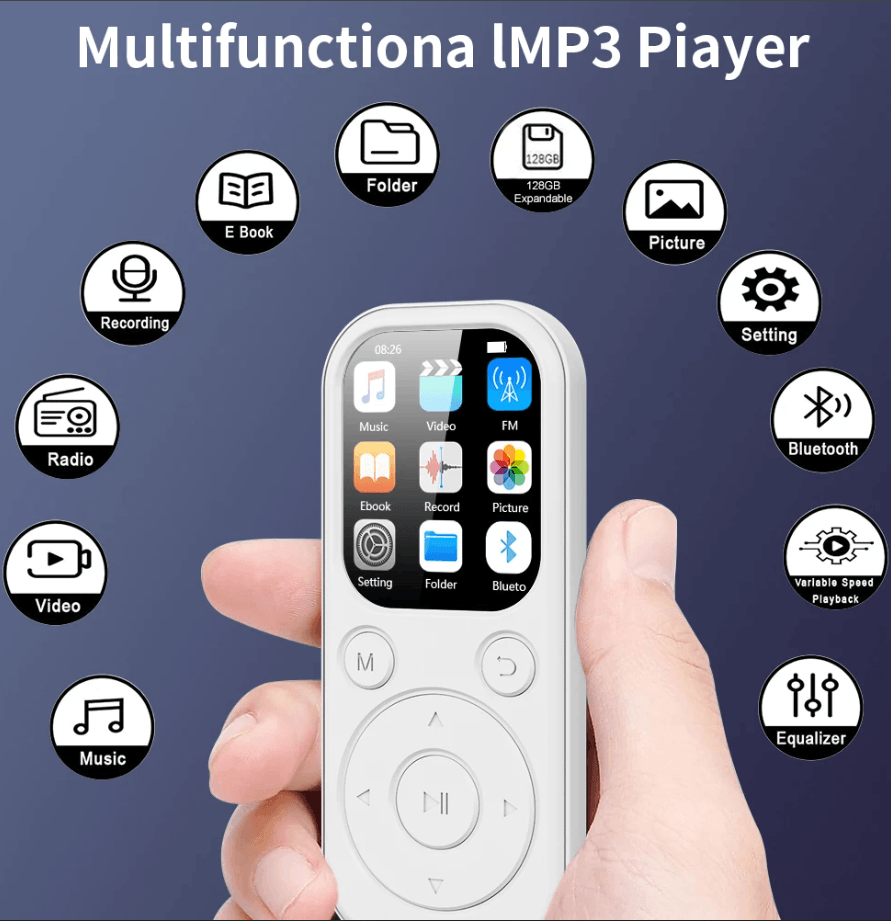Best MP3 Player Bluetooth Touch Screen Stereo HiFi Speaker | Buy Online at Furniture Things Australia