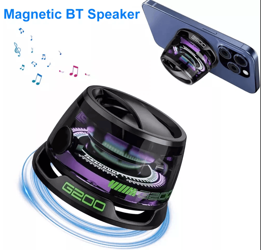 Best Magnetic Bluetooth Portable Mini Speaker LED Stereo Soundbar | Buy Online at Furniture Things Australia