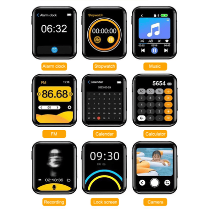 Best MP3 Player Bluetooth HiFi Walkman Touch Screen Speaker Recorder | Buy Online at Furniture Things Australia