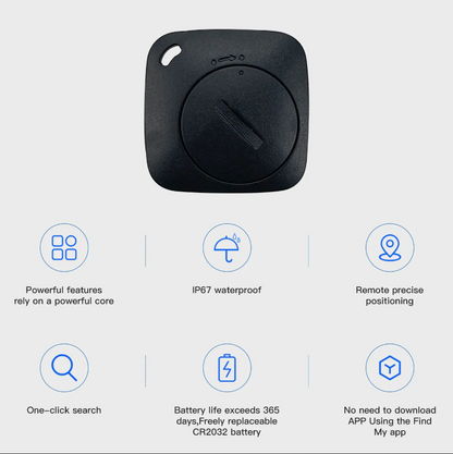 Bluetooth Tracker Tag for Apple Find My app