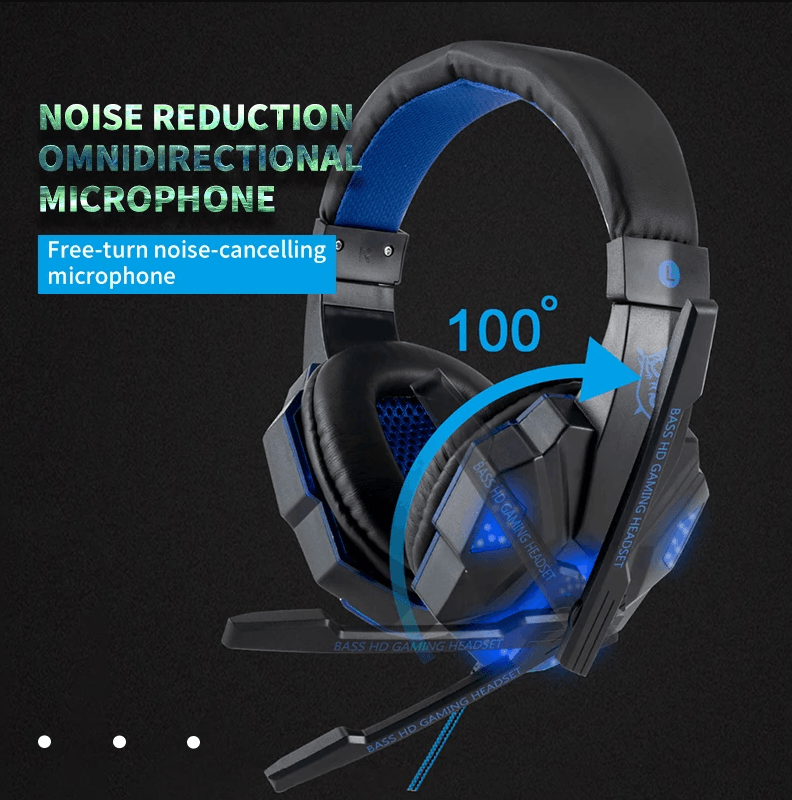 Best Wired LED Gaming Headset with Microphone | Buy Online at Furniture Things Australia